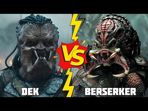 DEK VS BERSERKER - Predator Badlands FIGHT - WHO WINS?