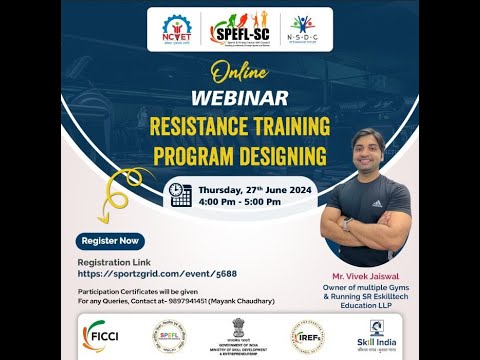 Design For Resistance Training Program