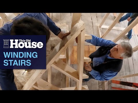 Building Winding Stairs | This Old House