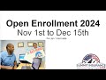 Things to know for Health Insurance Open Enrollment 2024.