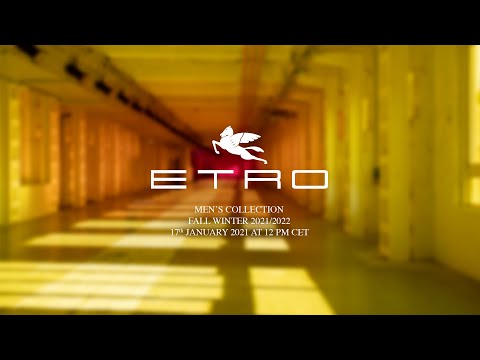 ETRO Man Fall Winter 21-22 Fashion Show