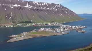 preview picture of video 'Ísafjörður, Iceland'