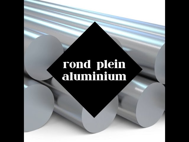 Commentfer - Barre Ronde En Aluminium Pleine 10 Mm - Longueur 0,5 M - Alliage 6060 - Idéale Pour Bricolage Et Usinage