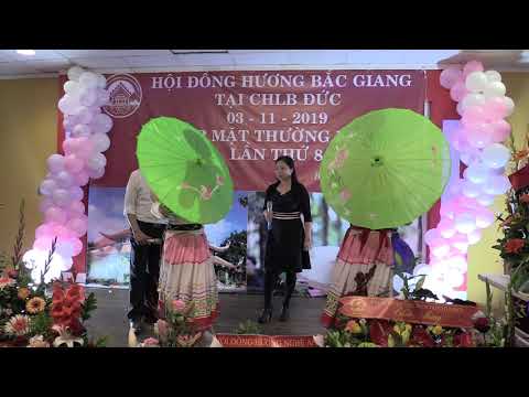 MÚA HÁT CHÀO MỪNG HỘI ĐH BẮC GIANG CHLB ĐỨC