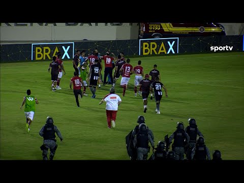 VEJA A CONFUSÃO NO FINAL DE JOGO ENTRE SERGIPE E BOTAFOGO PELA COPA DO BRASIL 2023