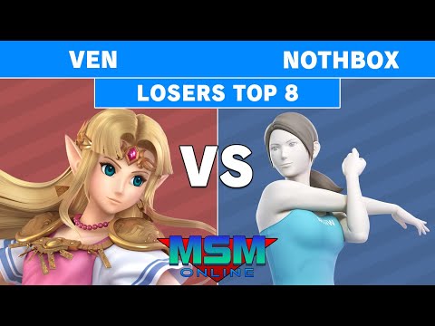 MSM Online 47 - Sugoi | Ven (Zelda) Vs. NotHbox (Wii Fit Trainer) - Losers Top 8