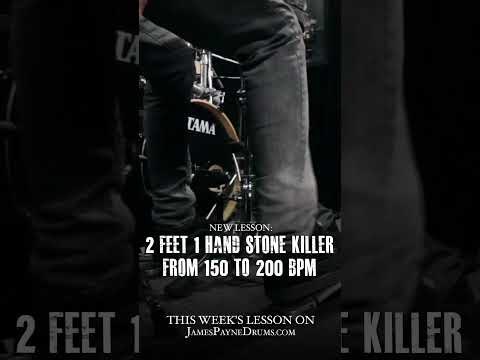 Warm Up Routine: Alternated Feet & One Hand Stone Killer 180 BPM - James Payne