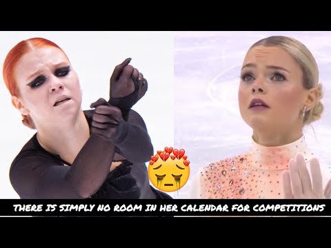 alexandra trusova Skating Russia 🇷🇺⛸️🥈 Silver Medal 🥈❤️ I like You 💋