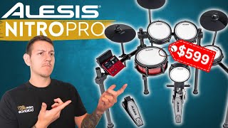 Video thumbnail for Alesis Nitro Pro Review - How Much Better Than The Max?! by Gideon Waxman