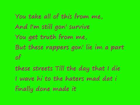 Maino ft. T-Pain All the above lyrics