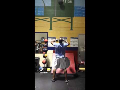 Medicine Ball Wall Shots