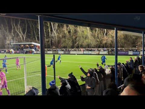 2025/2026 National league north Bedford town vs King’s lynn town Greg Taylor’s goal 4-2 30/12/25