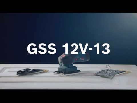 Bosch Professional GSS 12V-13 Brushless Orbital Palm Sander