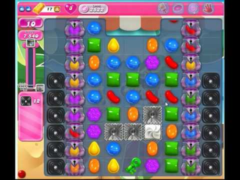 Candy Crush Saga Level 2522 no boostrers