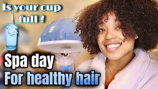 Relaxing Wash Day Routine for Natural Hair