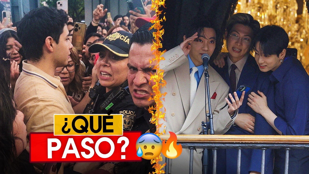 México después de BTS 💜😨🚔
