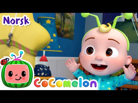 Blinke, blinke, stjerne klar | Vuggesanger for Babyer | CoComelon Norsk