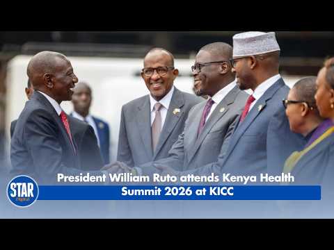 President William Ruto attends Kenya Health Summit 2026 at KICC
