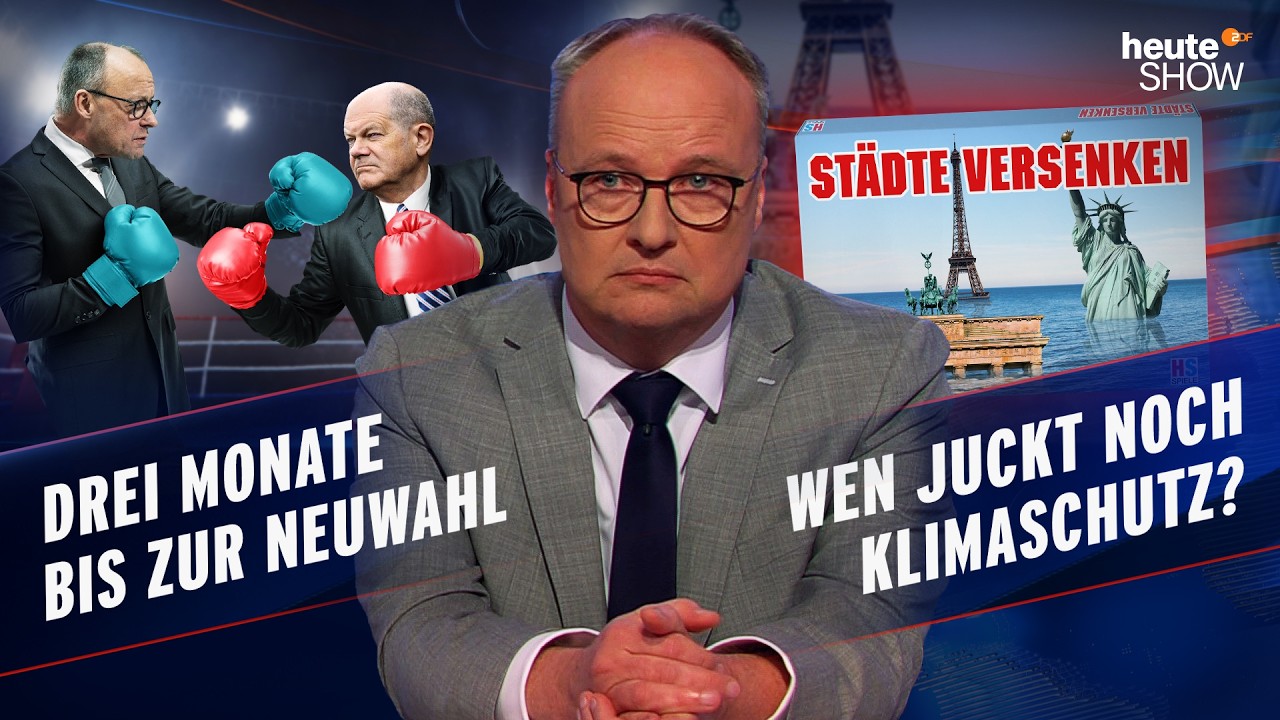 Scholz gegen Merz: Wie schlimm wird der Wahlkampf über Weihnachten? | heute-show vom 15.11.2024