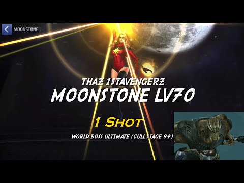 [WBU] Moonstone lv 70 (no Transcend) 1 shot Cull Obsidian Stage 99