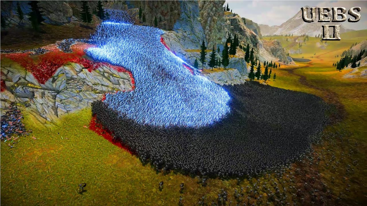 Intense Highland Duel: Jedi Knights vs Xenomorphs | Ultimate Epic Battle Simulator 2 | UEBS 2