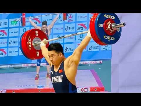 2021 Asian Championships Men's 96kg Tian Tao