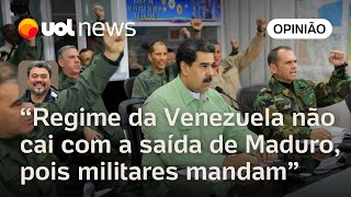 Regime da Venezuela não cai só com a saída de Maduro; militares ainda mandam no país | Sakamoto