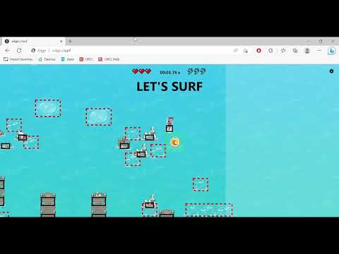 Edge Surf (Time Trial) FWR, 9.42 seconds!