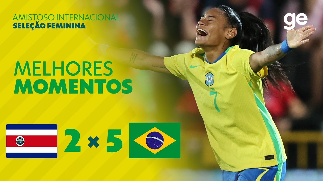 Costa Rica vs Brazil Highlights