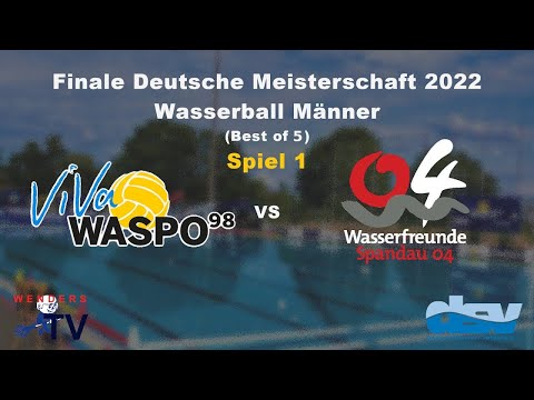 Finale - Spiel 1 - Deutsche Wasserball Meisterschaft Männer (Best of 5)
