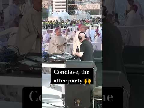 🙌Conclave,The After party 🙌 Video credit unknown📌 #conclave #pope #Rave #dj #djviral #raver #dance