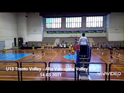 U13 Trento Volley - Alta Valsugana 3-0