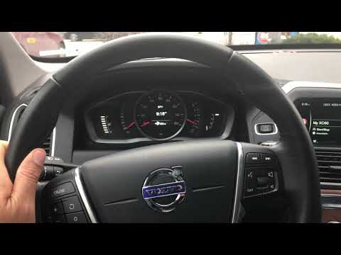 VOLVO XC60 XC70 XC90 – POSITION DES TEMPOMATS