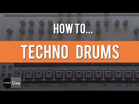 How to Make Techno Drum Groove / Pattern [ Ableton Techno Tutorial ]