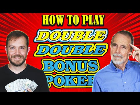 How to Play Double Double Bonus Video Poker