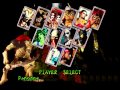 Battle Monsters Character Select Sega Saturn