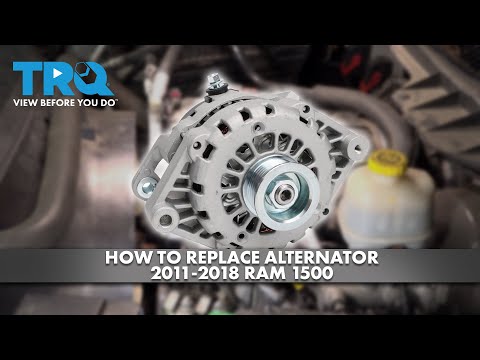 How to Replace Alternator 2011-2018 Ram 1500