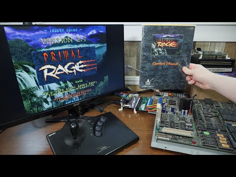 Sound & Input Quirks on a 1994 Primal Rage Arcade PCB