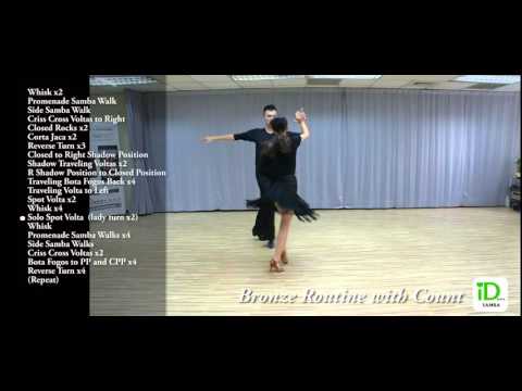 Samba Bronze Routine Count 01