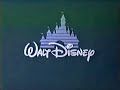 Walt Disney Pictures Logo The Great Mouse Detective 3 Honest John And Mrs Brisby 1996 Closing