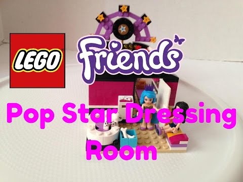 LEGO Friends Pop Star Dressing Room Review!