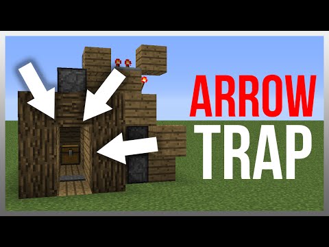 Minecraft 1.12: Insane Arrow Trap Prank!