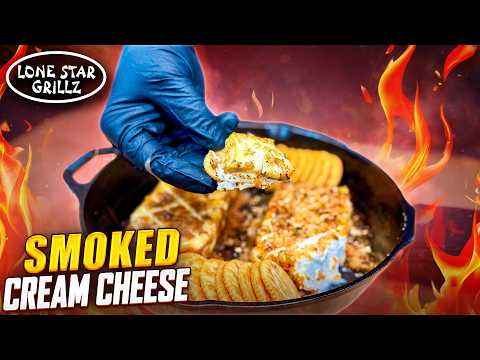 BEST Smoked Cream Cheese Recipe | Lone Star Grillz Pellet Smoker