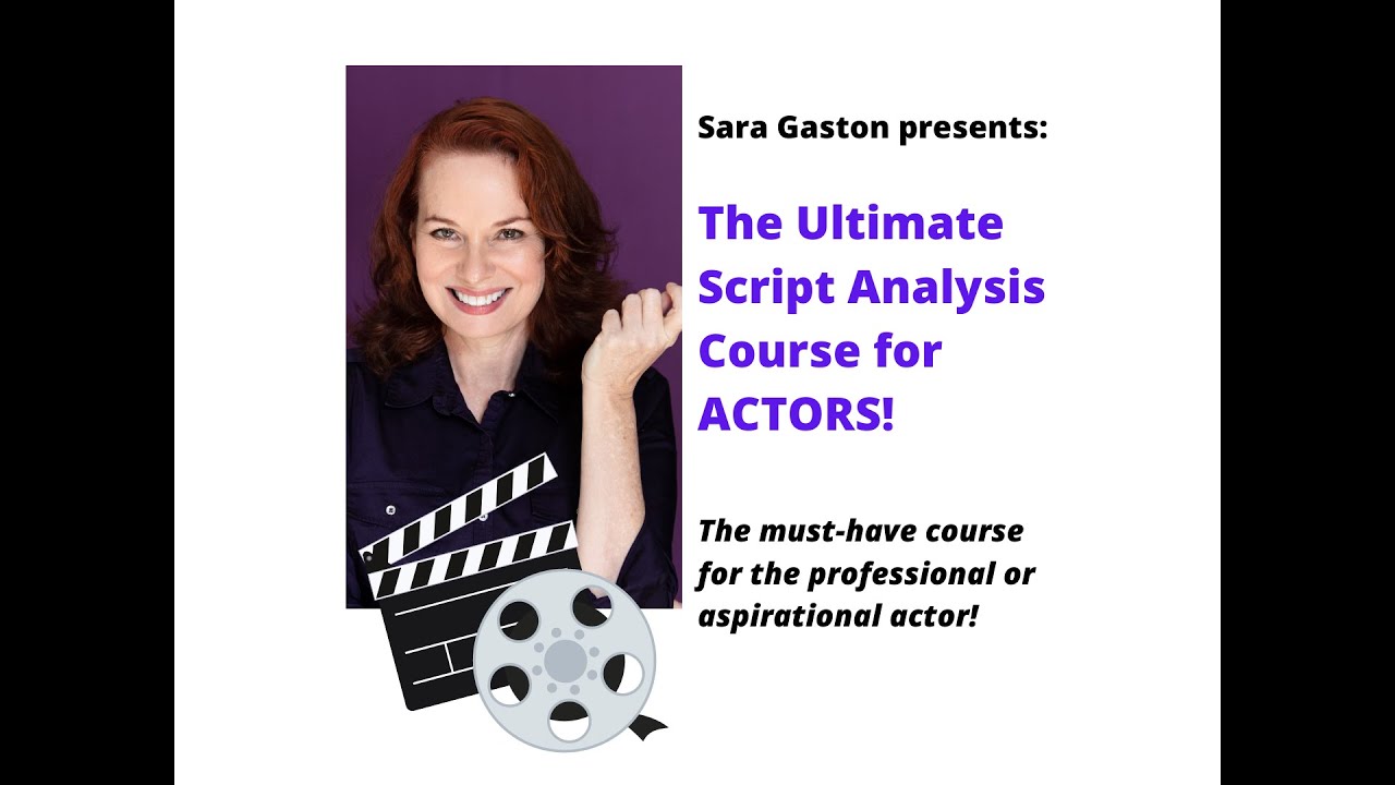The Ultimate Script Analysis Workshop for Actors - Trailer