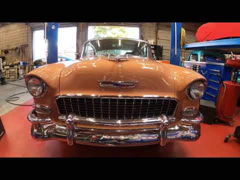 Currie Enterprise and Caltracs rear end install on the '55 Bel-air