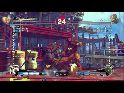 SSF4 AE Ver. 2012: pikotan525 [Dee Jay] vs. hi-ace2 [Dhalsim] - PSN Ranked Match