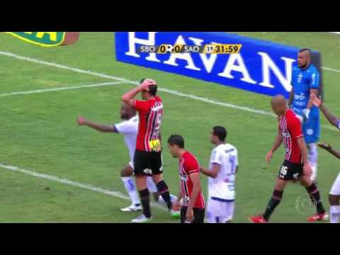 Melhores Momentos e Gols: São Bento 1 x 0 São Paulo  (Campeonato Paulista 10/04/2016)