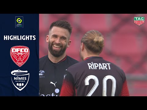 DIJON FCO - NÎMES OLYMPIQUE (0 - 2) - Highlights - (DFCO - NO) / 2020-2021