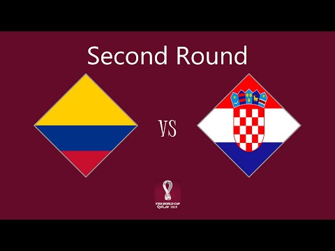 Colombia vs Croatia - Second Round