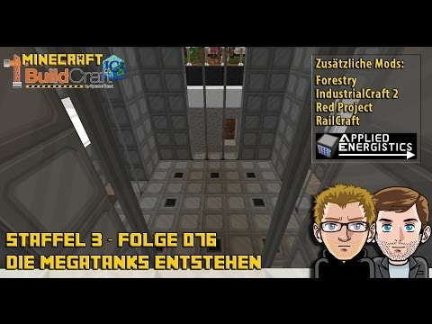 Let´s Play Buildcraft [HD+] S03E076 - Die Megatanks enstehen